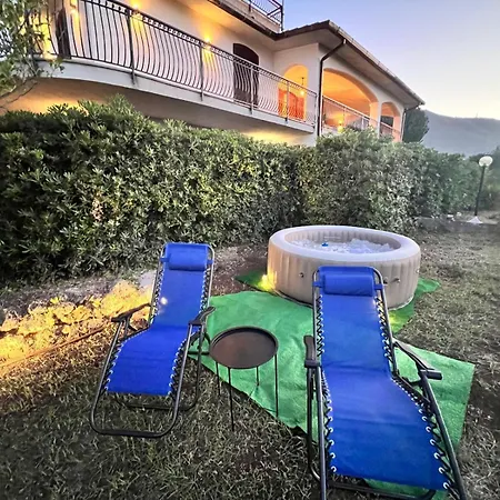 빌라 La Terrazza Sul Mare Di - Location Fra Palermo E Cefalu 트라비아